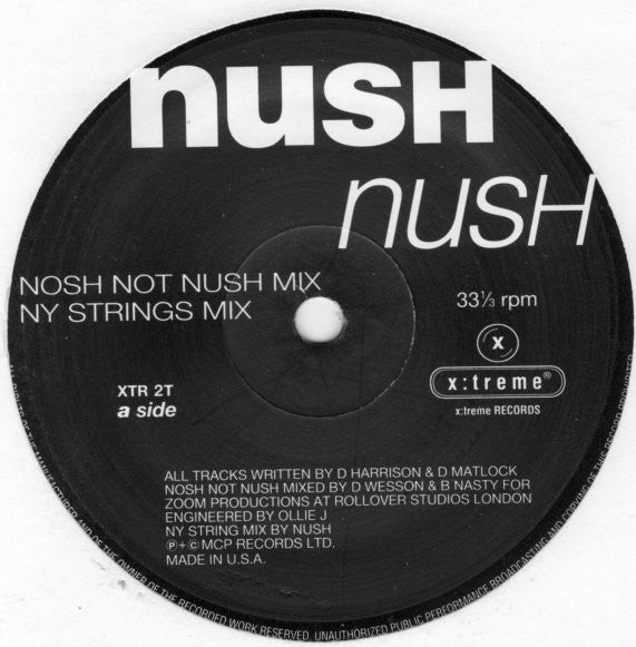 Nush : Nush (12")