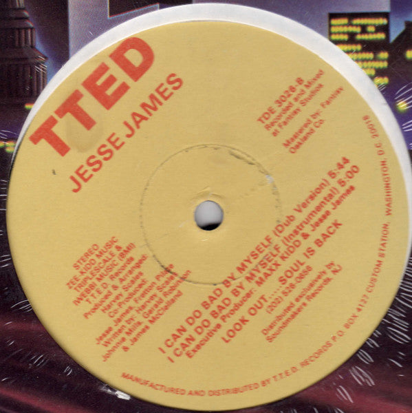 Jesse James (2) : I Can Do Bad By Myself (12")