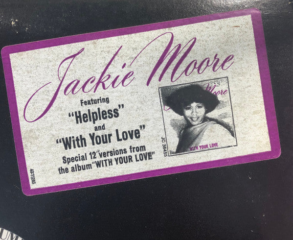 Jackie Moore : Helpless (12", Promo)