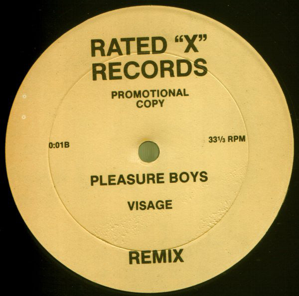 Rare Earth / Visage : Happy Song Or Dance (Remix) / Pleasure Boys (Remix) (12", Promo, Unofficial)