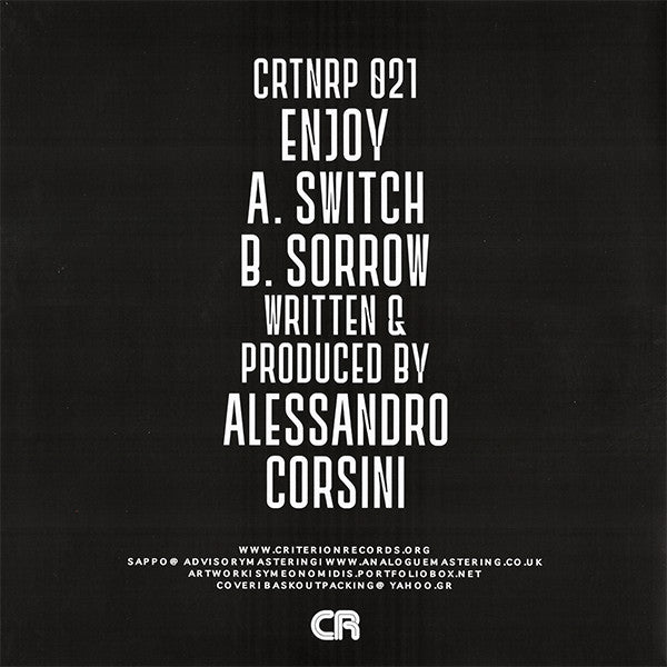 Enjoy (6) : Switch / Sorrow (10", W/Lbl)