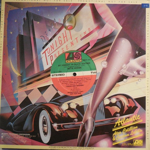 Bette Midler : Hang On In There Baby (12", Promo)