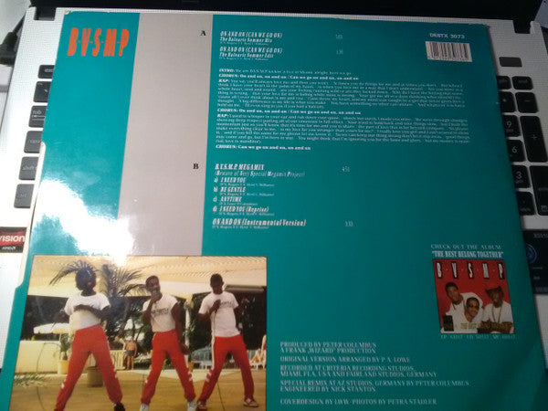 B.V.S.M.P. : On And On (Can We Go On) (12", Single)