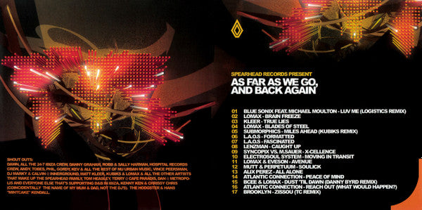 BCee : As Far As We Go, And Back Again (CD, Comp, Mixed)