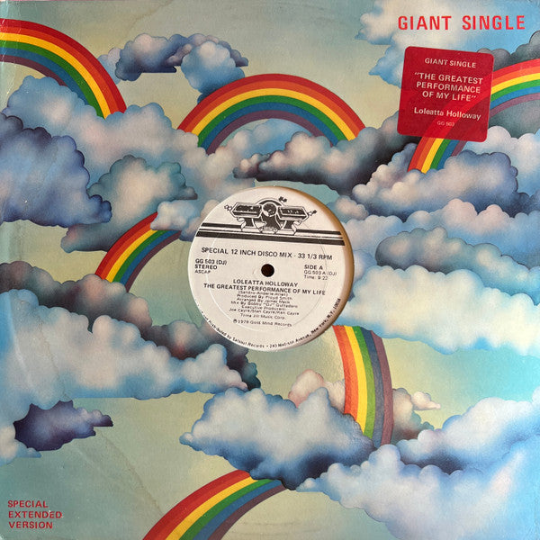 Loleatta Holloway : The Greatest Performance Of My Life (12", Single, Promo)