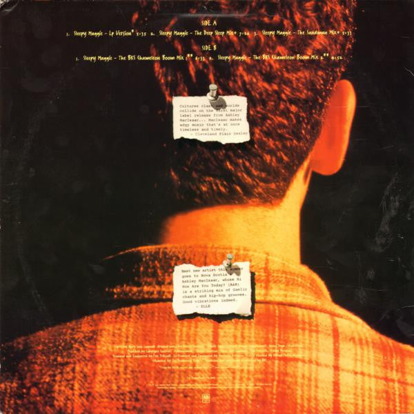 Ashley MacIsaac with Mary Jane Lamond : Sleepy Maggie (12", Promo)