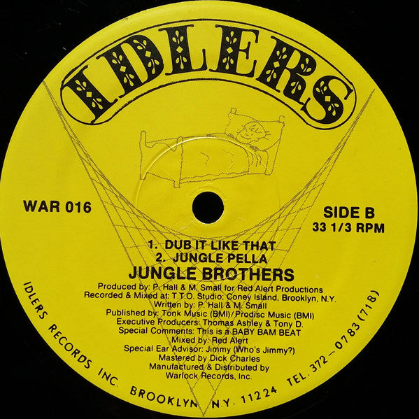 Jungle Brothers : Because I Got It Like That (12", Single)
