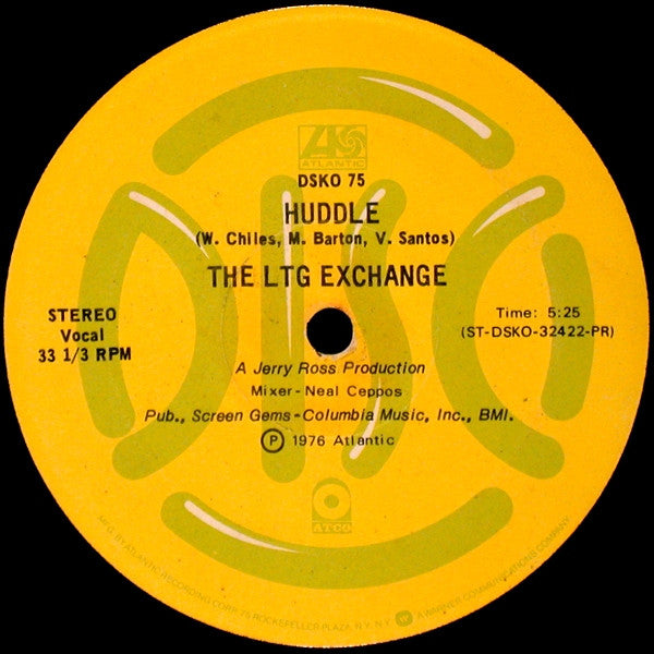 The LTG Exchange* : Huddle (12", Promo)