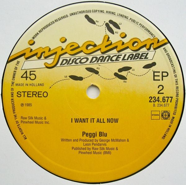 Peggi Blu : Girls It Ain't Easy (12", EP, Maxi)