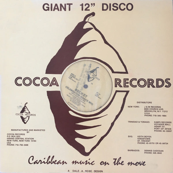 Alston "Beckett" Cyrus : Celebration (12")