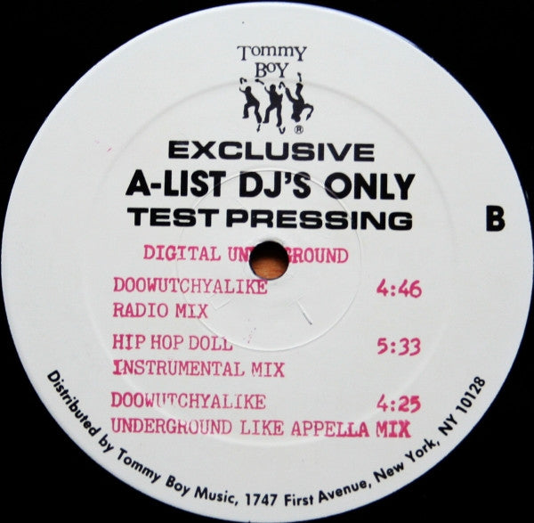 Digital Underground : Doowutchyalike (12", TP, Sta)