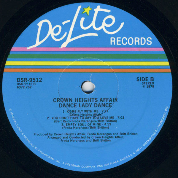 Crown Heights Affair : Dance Lady Dance (LP, Album)