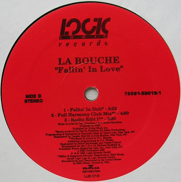 La Bouche : Fallin' In Love (12")