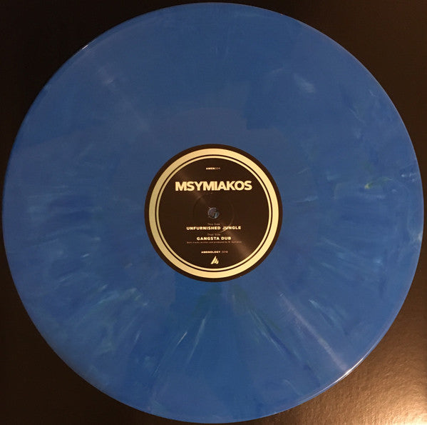 Msymiakos : Gangsta Dub / Unfurnished Jungle (12", Ltd, Blu)