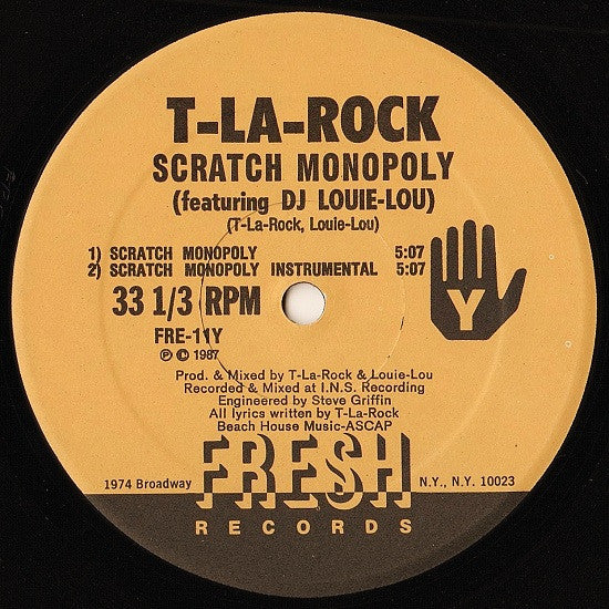 T La Rock : This Beat Kicks (12")