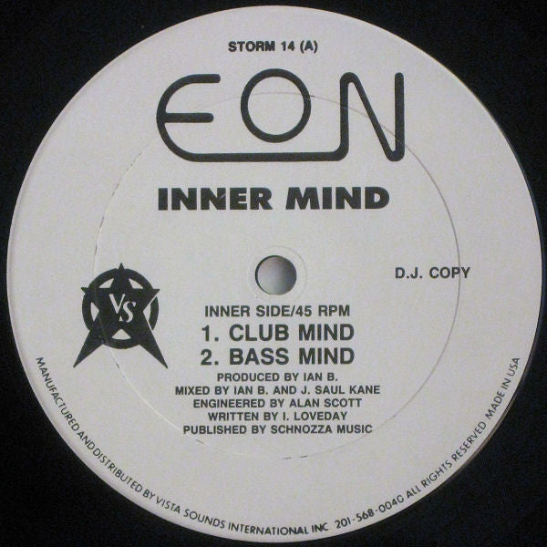 Eon : Inner Mind (12", Promo, D.J)