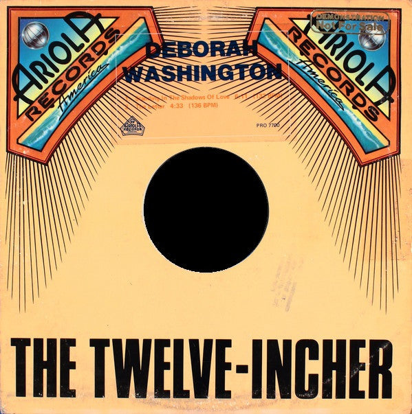 Deborah Washington : Love Shadow / Standing In The Shadow Of Love (12")