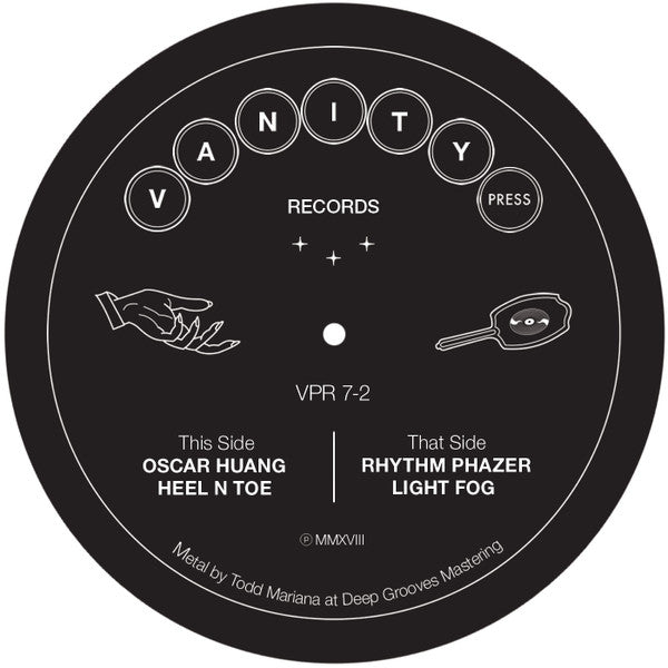 Oscar Huang, Rhythm Phazer : Split 7" (7")