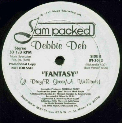 Debbie Deb : Fantasy (12", Promo)