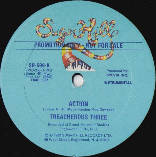 Treacherous Three : Action (12", Promo)
