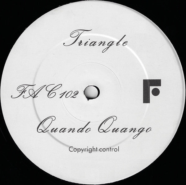 Quando Quango : 2 From Quando (12", Single)