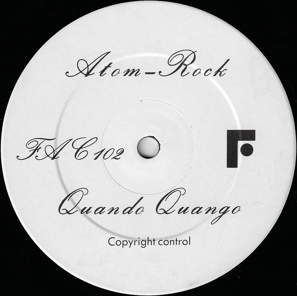Quando Quango : 2 From Quando (12", Single)
