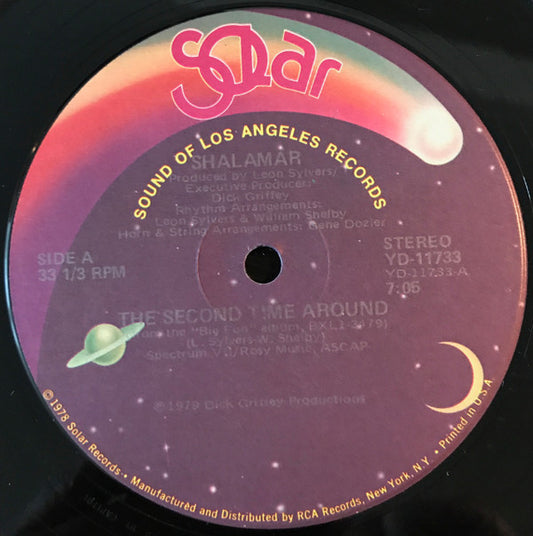Shalamar : The Second Time Around (12", Single, Ind)