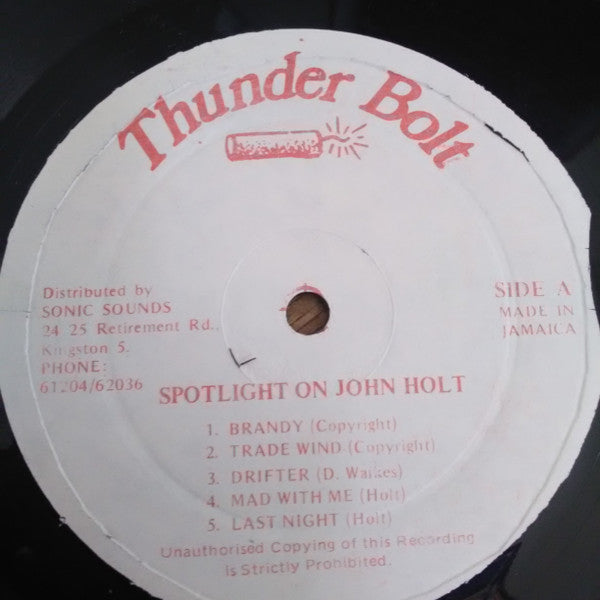 John Holt : Spotlight On John Holt (LP)