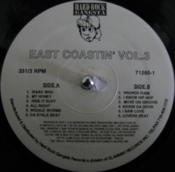 Eric T & DJ Kysheem : East Coastin´ Vol. 3 (LP)