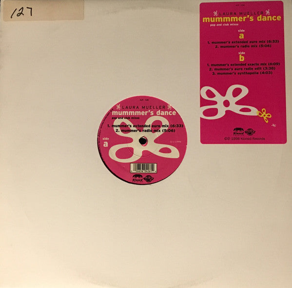 Laura Mueller : Mummer's Dance (Pop And Club Mixes) (12", Single)