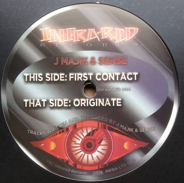 J Majik & Sense* : First Contact / Originate (12")