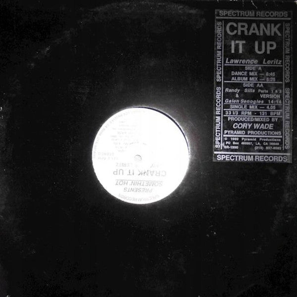 Lawrence Leritz : Crank It Up (12")