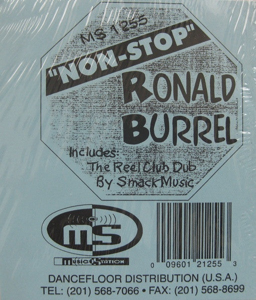 Ronald Burrel* : Non-Stop (12", W/Lbl)