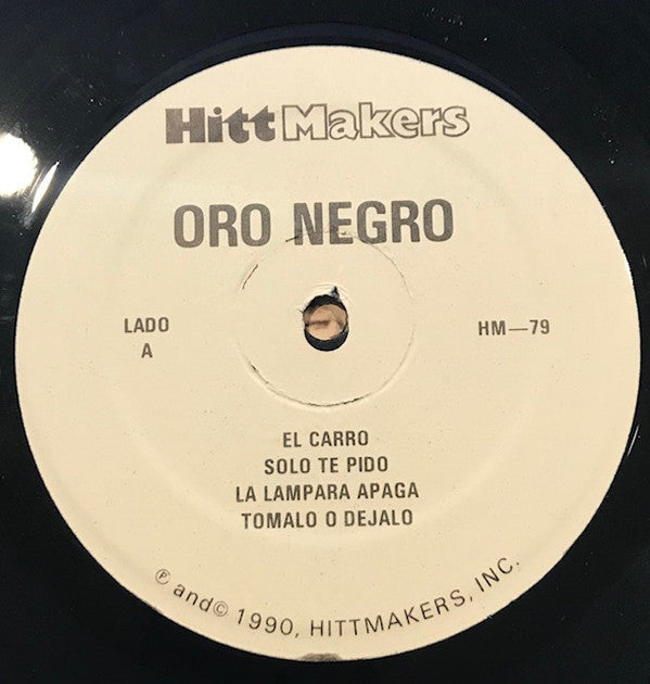 Oro Negro : Oro Negro (LP, Album)