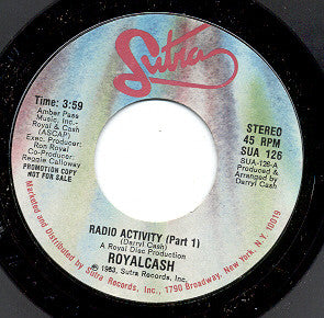 Royalcash : Radio Activity (7", Promo)