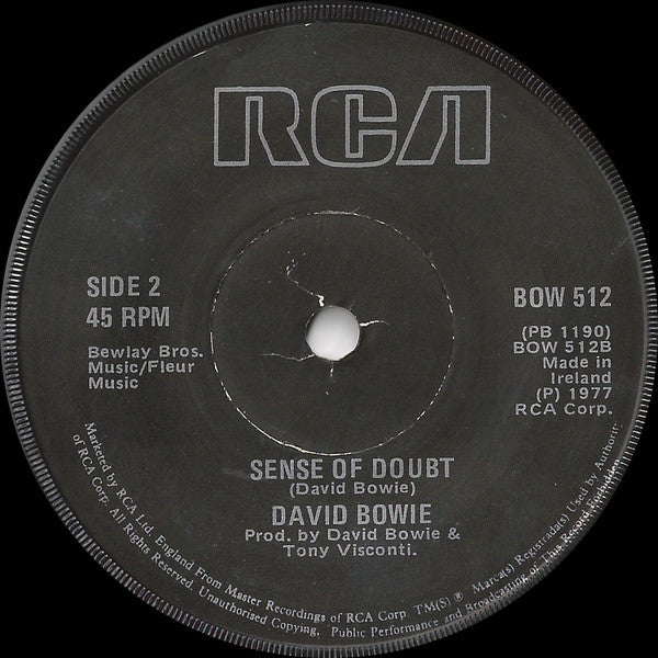 David Bowie : Beauty And The Beast (7", Single, RE)