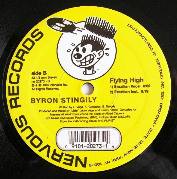 Byron Stingily : Flying High (12")