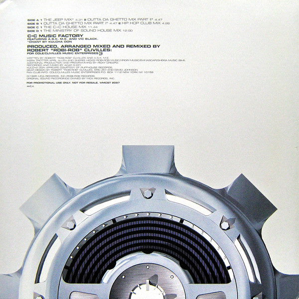 C + C Music Factory : I'll Always Be Around (2x12", Advance, Promo)