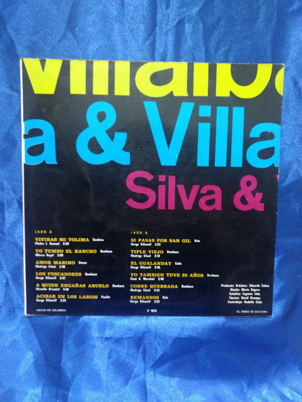 Silva Y Villalba : Viviras Mi Tolima Vol. 7 (LP, Comp)