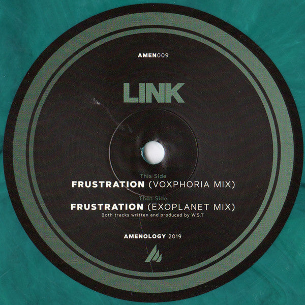 Link (58) : Frustration (Exoplanet Mix) / Frustration (Voxphoria Mix) (12", Ltd, Gre)