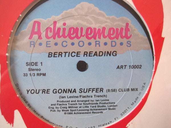 Bertice Reading : You're Gonna Suffer (12")