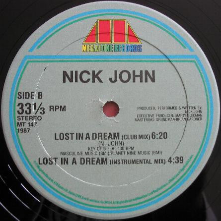 Nick John : Lost In A Dream (12", Single)