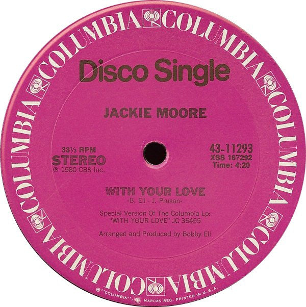 Jackie Moore : Helpless (12", Single)