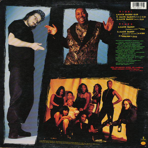 Bobby Konders & Massive Sounds Featuring Mikey Jarrett : Mack Daddy (12")