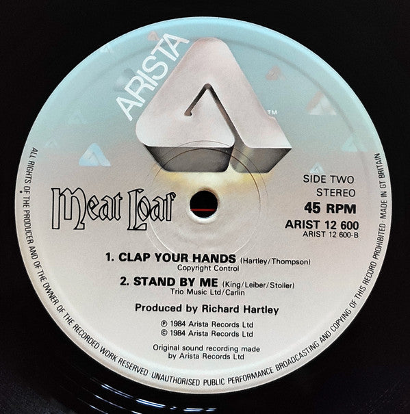 Meat Loaf : Nowhere Fast (12", Single)