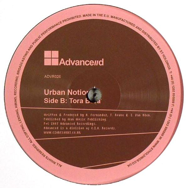 Urban Notion : On The Southbound / Tora Bora (12")