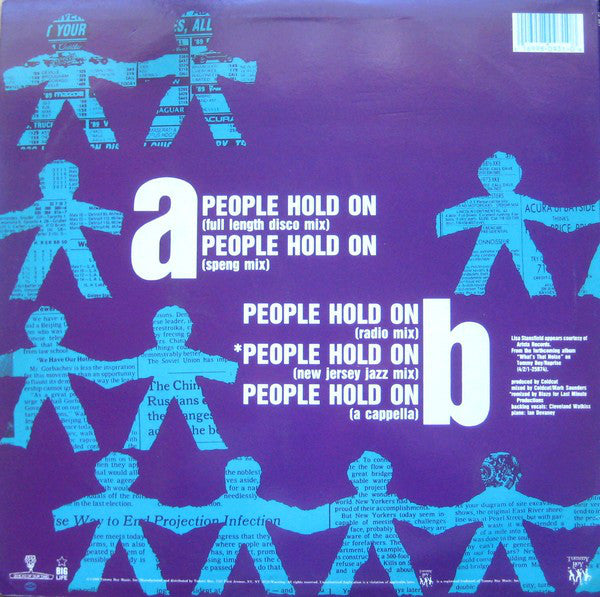 Coldcut Featuring Lisa Stansfield : People Hold On (12")
