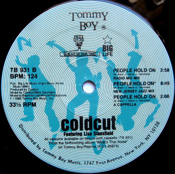 Coldcut Featuring Lisa Stansfield : People Hold On (12")