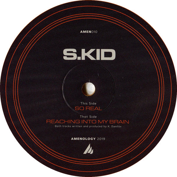 S.Kid : Reaching Into My Brain / So Real (12", Ltd, Ora)