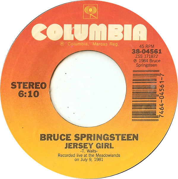 Bruce Springsteen : Cover Me (7", Single, Styrene, Pit)